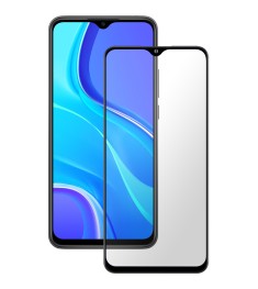 Защитное стекло 5D Japan HD Xiaomi Redmi 9 / 9T / Poco M3 / M5 Black