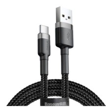 USB-кабель Baseus Cafule Special Edition 2А (2m) (Type-C) (Чёрный) CATKLF-CG1