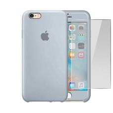 Силикон 360 Original Case  Apple iPhone 6 / 6s (34) Lavender Gray
