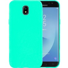 Силиконовый чехол iNavi Color Samsung Galaxy J7 (2017) J730 (Бирюзовый)