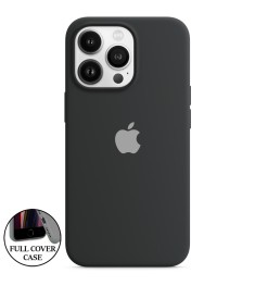 Силикон Original Round Case Apple iPhone 13 Pro (07) Black