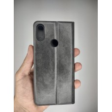 Чехол-книжка Leather Book Xiaomi Redmi Note 7 (Серый)