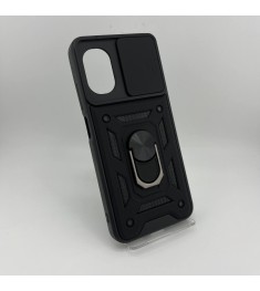 Бронь-чехол Ring Serge Armor Case Xiaomi Poco M5 (Чёрный)