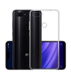 Силиконовый чехол WS Xiaomi Mi8 Lite (прозрачный)