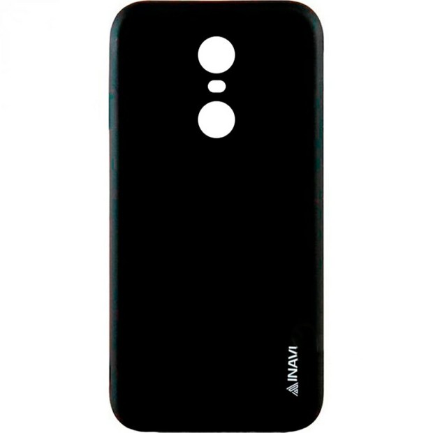Силиконовый чехол iNavi Color Xiaomi Redmi 4 (Чёрный)