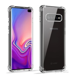 Силиконовый чехол 6D Samsung Galaxy S10e (Прозрачный)