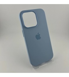 Чехол Silicone Case with MagSafe Apple iPhone 14 Pro (Sky)