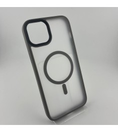 Чехол WAVE Matte Insane Case with MagSafe iPhone 15 Plus (Grey)