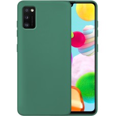 Cиликон Original 360 Case Samsung Galaxy A41 (Темно-зеленый)