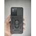 Бронь-чехол Ring Serge Armor ShutCam Case Xiaomi Redmi 9A (Чёрный)