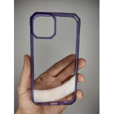Накладка Octagon Crystal Case Apple IPhone 14 (Фиолетовый)