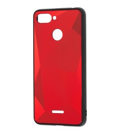 Силиконовый чехол Rock 3D Crystal Xiaomi Redmi 6 (Красный)