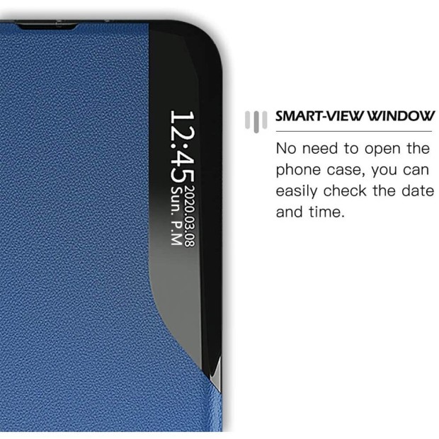 Чехол-книжка Smart Xiaomi Note 9S / Note 9 Pro / Note 9 Pro Max (Тёмно-синий)