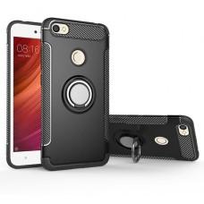 Бронь-чехол Ring Armor Case Xiaomi Redmi 3 / 3s / 3 Pro (Чёрный)