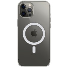 Силикон Original MagSafe Case Apple iPhone 12 Pro Max (Clear)