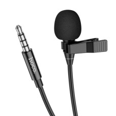 Микрофон петличный Hoco L14 3.5mm (Чёрный)