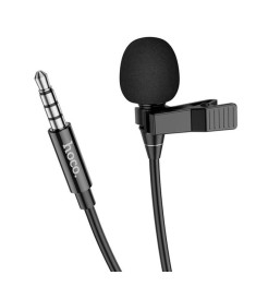 Микрофон петличный Hoco L14 3.5mm (Чёрный)