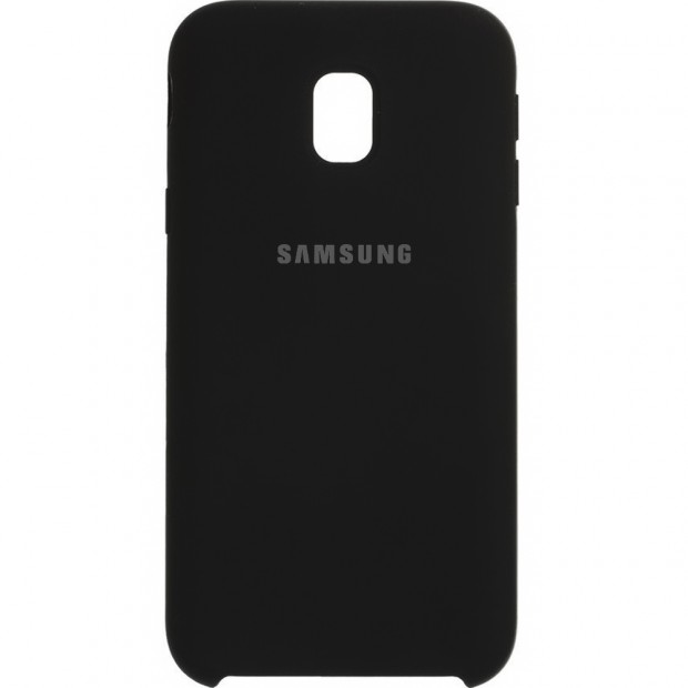Силиконовый чехол Original Case Samsung Galaxy J3 (2017) J330 (Чёрный)