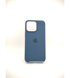 Чехол Silicone Case with MagSafe Apple iPhone 15 Pro Max (Storm Blue)