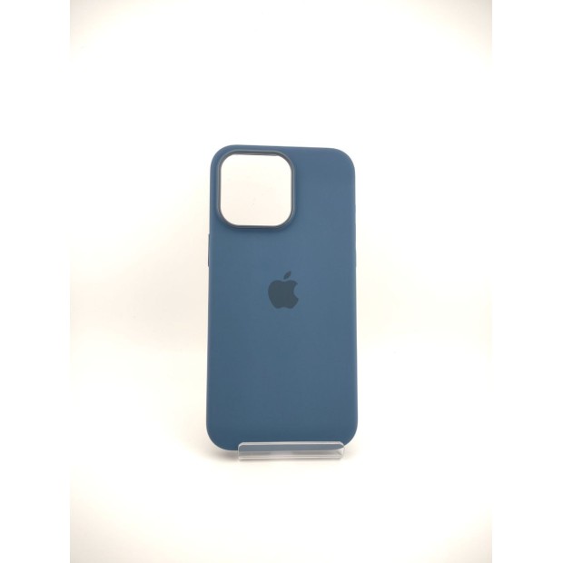 Чехол Silicone Case with MagSafe Apple iPhone 15 Pro Max (Storm Blue)