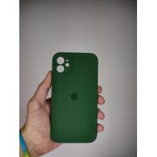 Силикон Original Square RoundCam Case Apple iPhone 11 (Forest Green)