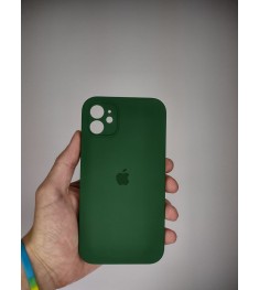 Силикон Original Square RoundCam Case Apple iPhone 11 (Forest Green)