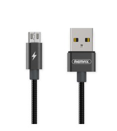 USB-кабель Remax Zink Serpent RC-080m (MicroUSB) (Чёрный)