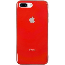 Накладка Premium Glass Case Apple iPhone 7 Plus / 8 Plus (красный)