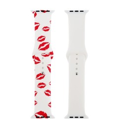 Ремешок Print Apple Watch 42 / 44mm (Lips)