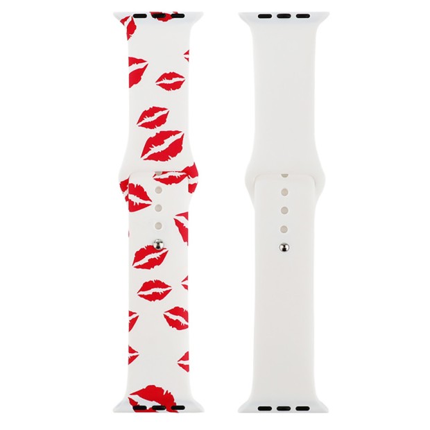 Ремешок Print Apple Watch 42 / 44mm (Lips)