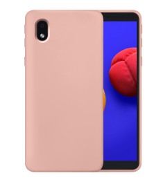 Силикон Original 360 Case Samsung Galaxy A01 Core (Пудровый)