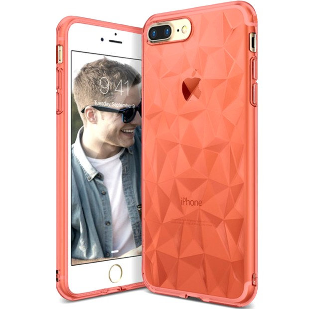 Силиконовый чехол Prism Case Apple iPhone 7 Plus / 8 Plus (красный)
