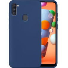 Силикон Original 360 Case Samsung Galaxy M11 / A11 (Тёмно-синий)