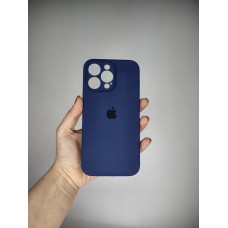 Силикон Original RoundCam Case Apple iPhone 14 Pro Max (32) Deep Navy