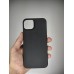 Чехол силиконовый Graphite Apple iPhone 15 Plus (Чёрный)