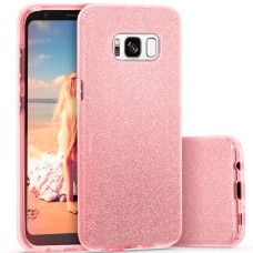 Силикон Glitter Samsung Galaxy S8 Plus (Розовой)