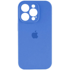Силикон Original RoundCam Case Apple iPhone 16 Pro (12) Royal Blue