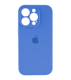 Силикон Original RoundCam Case Apple iPhone 16 Pro (12) Royal Blue