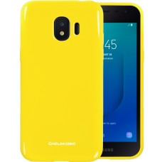 Силикон Molan Shining Samsung Galaxy J2 (2018) J250 (Жёлтый)