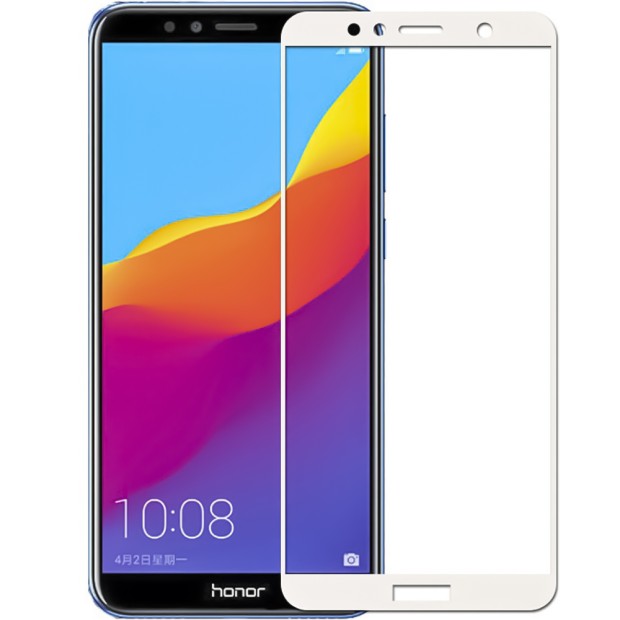 Защитное стекло 5D для Huawei Honor 6x / GR5 White