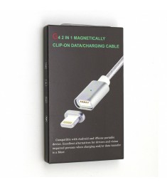 USB-кабель Clip-ON Magnetic (Lightning) (Чёрный)