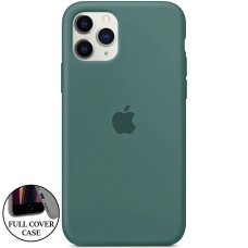 Силикон Original Round Case Apple iPhone 11 Pro Max (55) Blackish Green