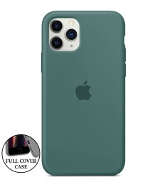 Силикон Original Round Case Apple iPhone 11 Pro Max (55) Blackish Green