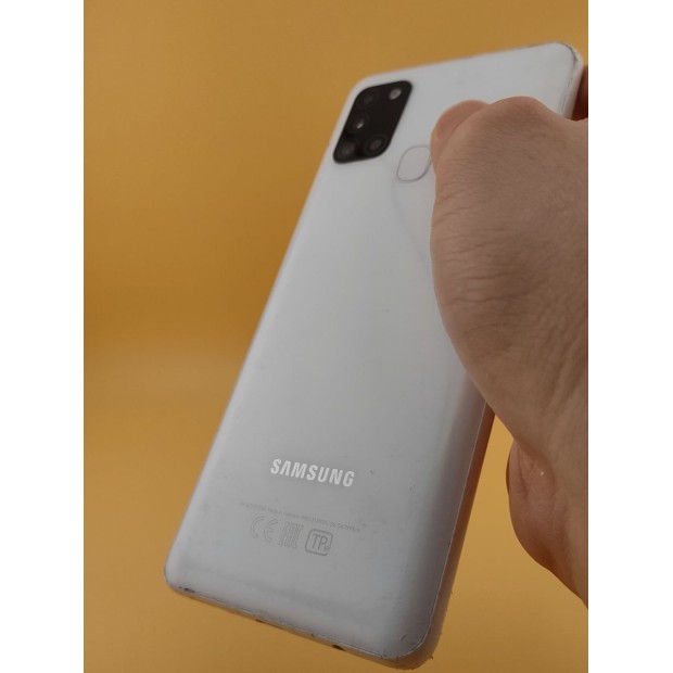 Мобильный телефон Samsung Galaxy A21S 3/32Gb (Grade B-) (White) Б/У
