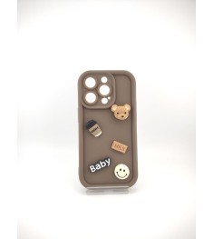 Чехол Pretty Things Case Apple iPhone 14 Pro (Brown/Bear)