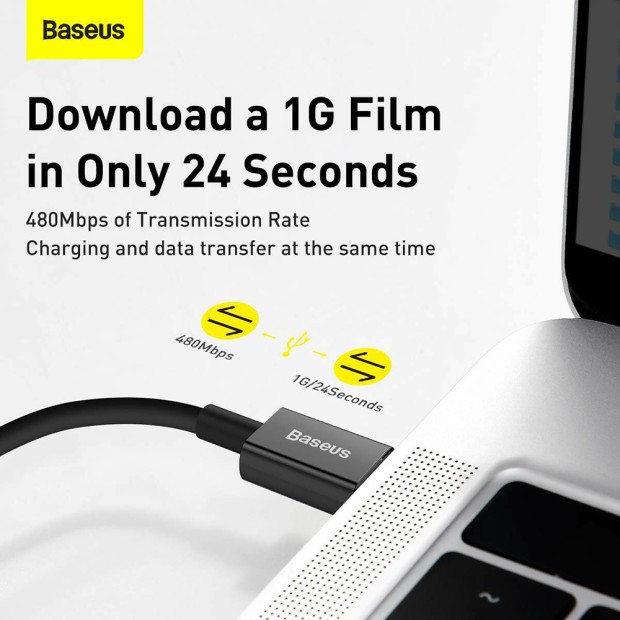 USB-кабель Baseus PD 20W (Type-C to Lightning) CATLYS-A