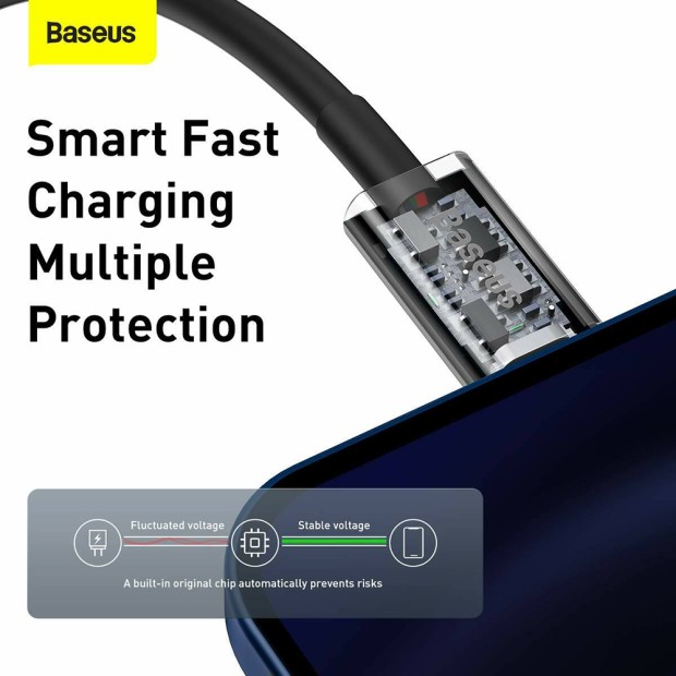 USB-кабель Baseus PD 20W (Type-C to Lightning) CATLYS-A