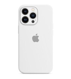Силикон RoundCam Case Apple iPhone 13 Pro Max (06) White