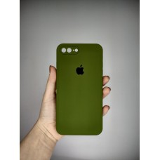 Силикон Original Square RoundCam Case Apple iPhone 7 Plus / 8 Plus (46) Deep Green