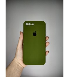Силикон Original Square RoundCam Case Apple iPhone 7 Plus / 8 Plus (46) Deep Gre..